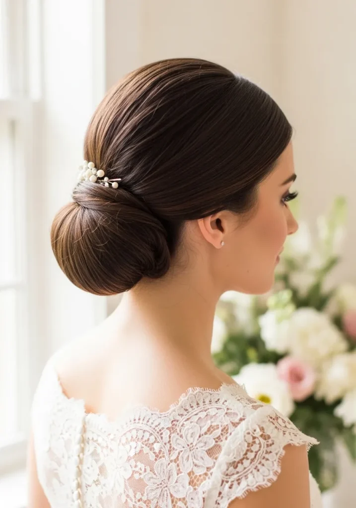 Classic Low Chignon