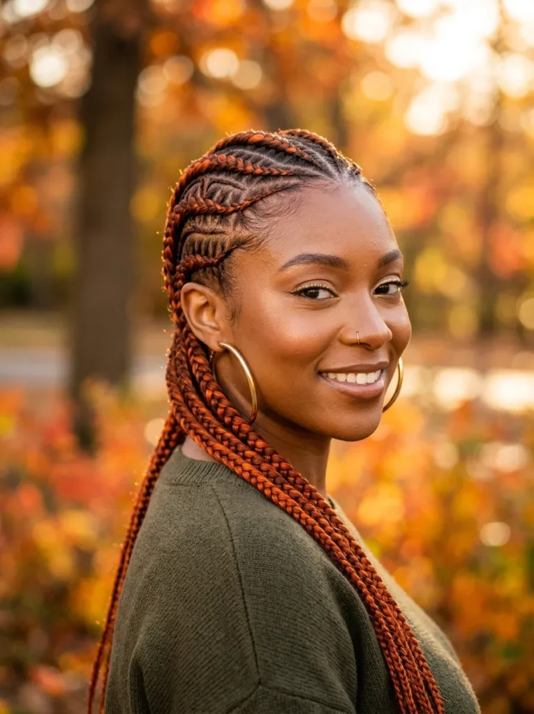 Colored Cornrows