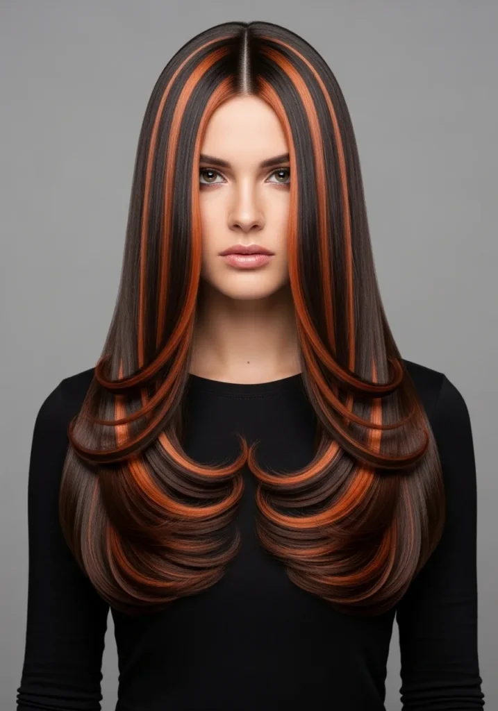 Copper Ribbon Highlights