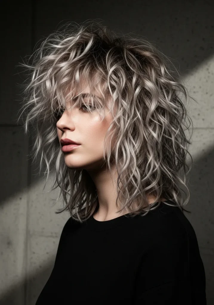 Curly Choppy Layers