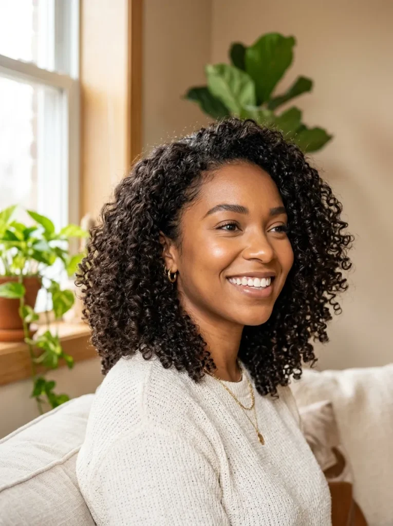Curly Volume Lob