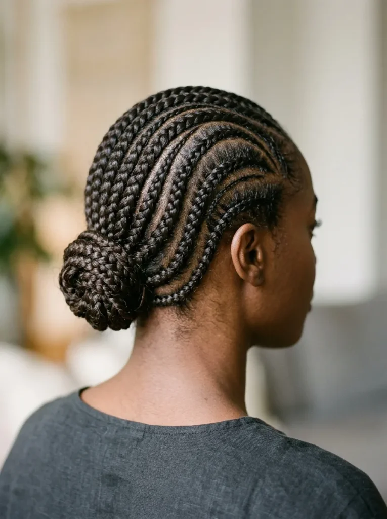 Curved Cornrows