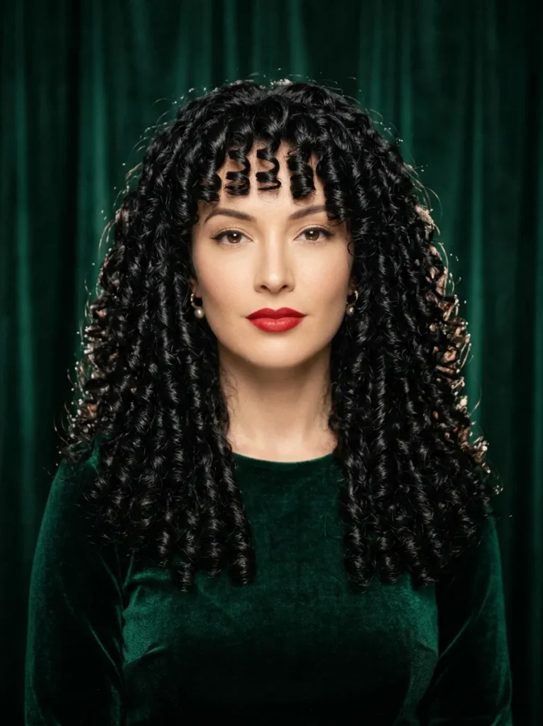 Defined Ringlet Curls