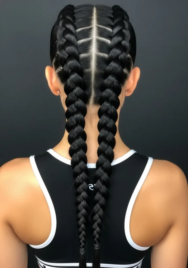 Double Dutch Braids