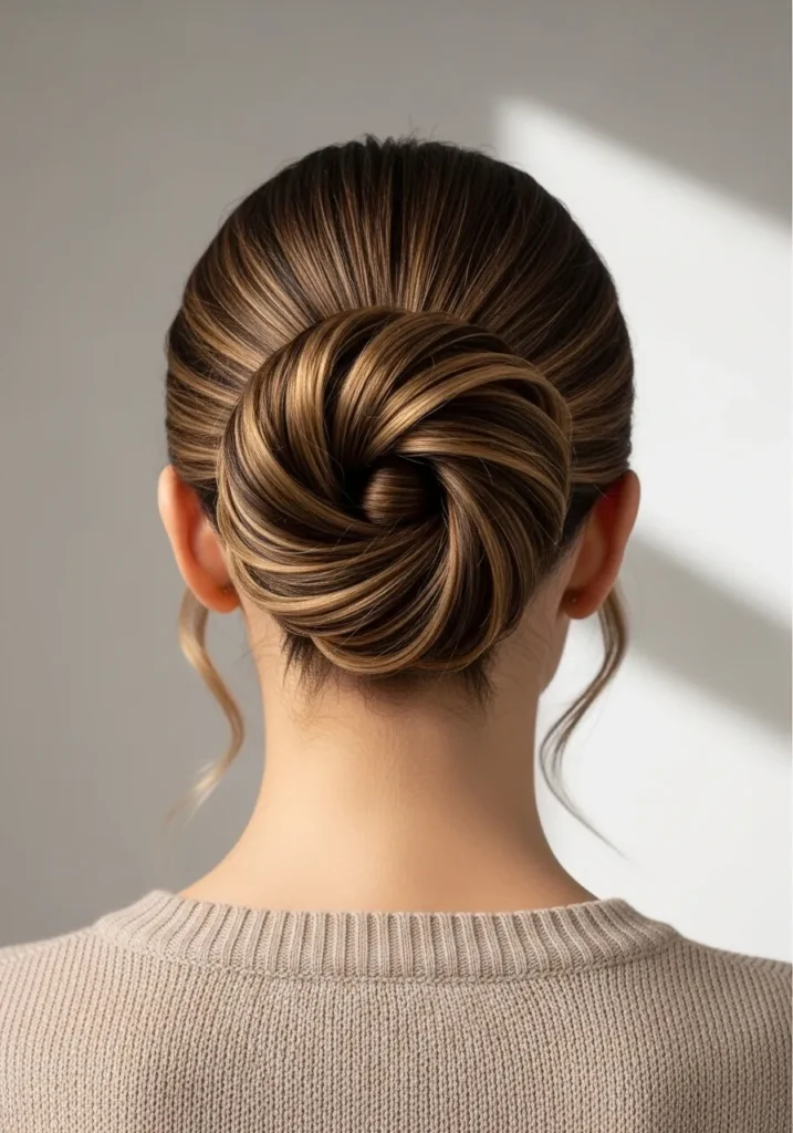 Double Twisted Bun