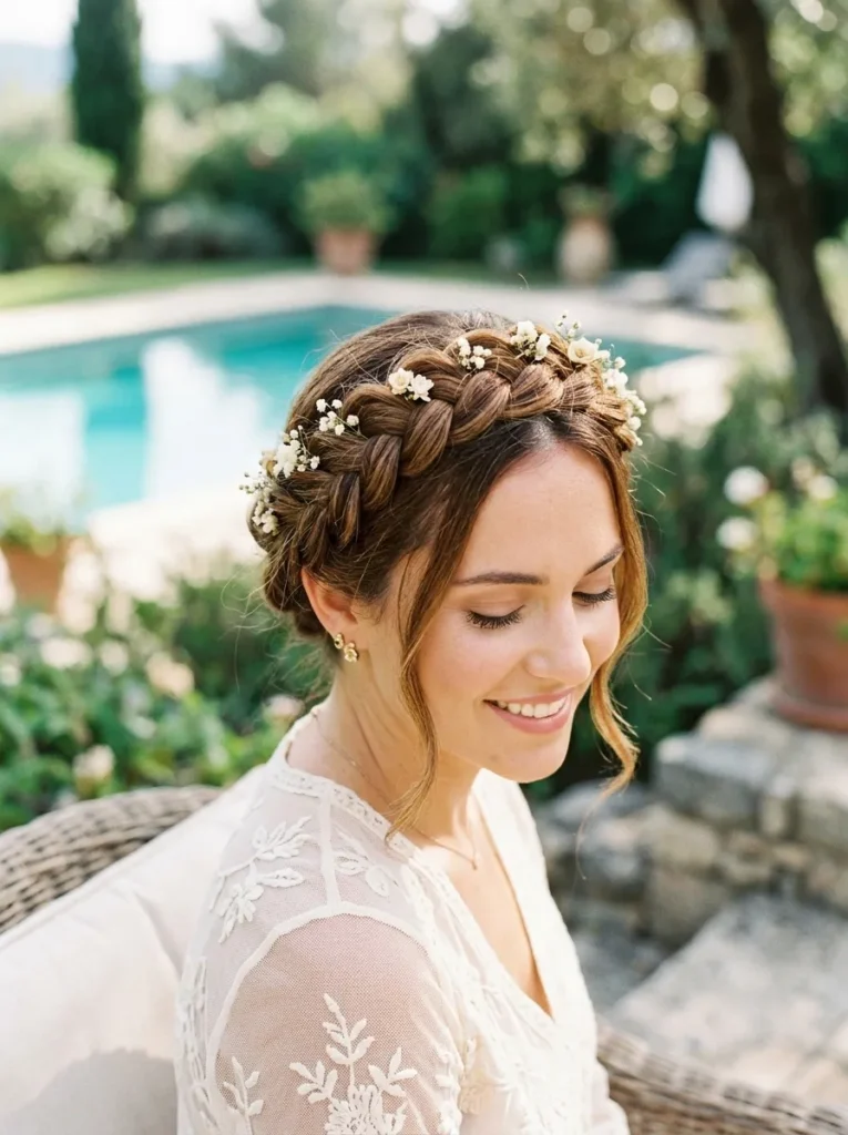 Dutch Braid Crown
