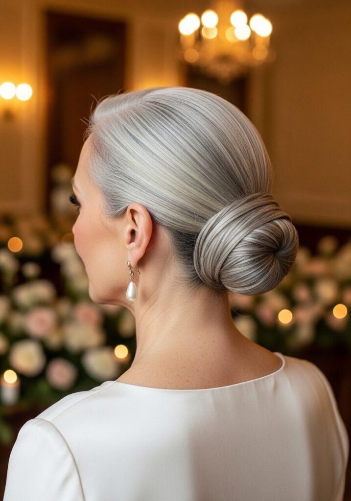 Elegant Low Chignon