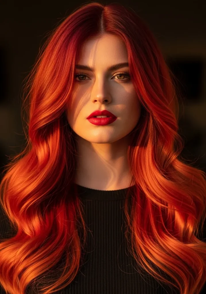Fiery Red Copper