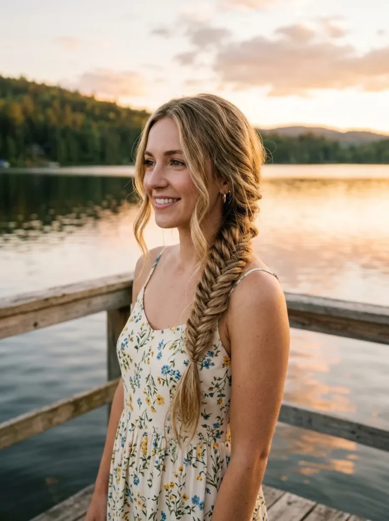 Fishtail Side Braid