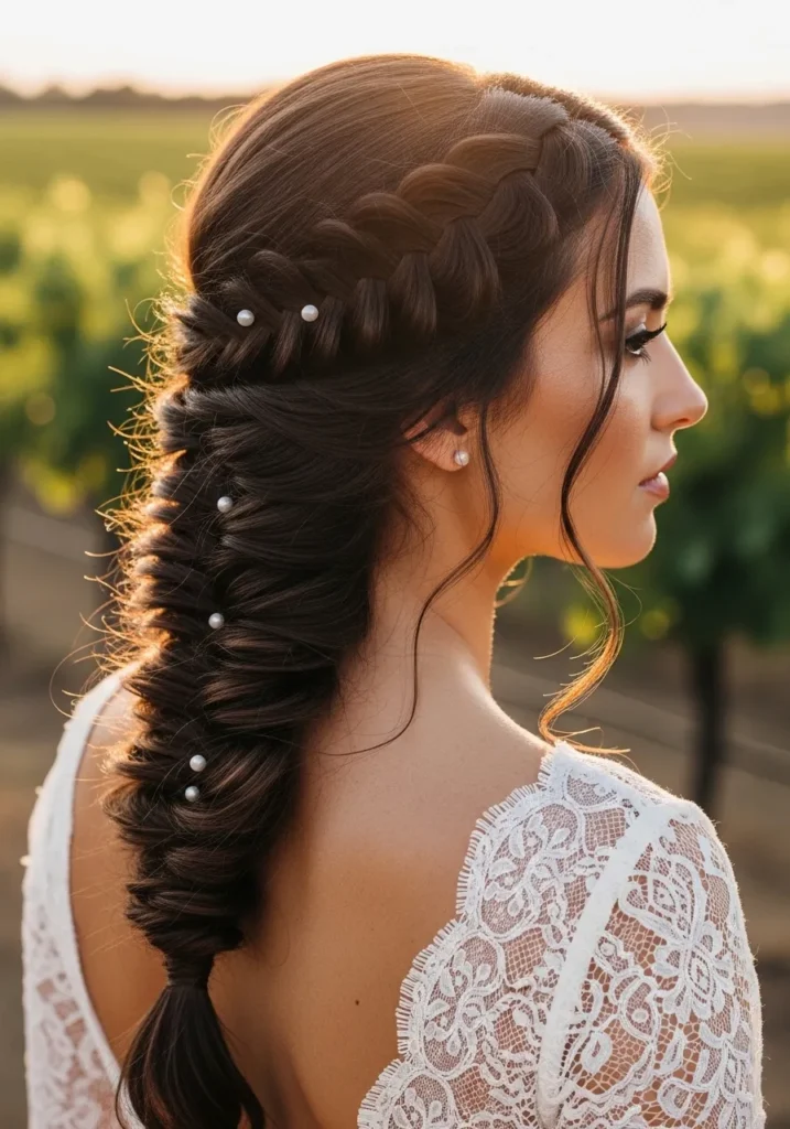 Fishtail Side Braid