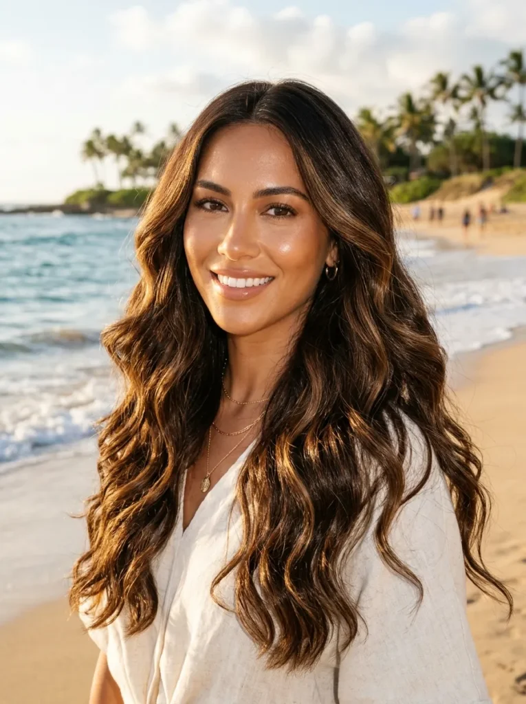 Glossy Coconut Waves