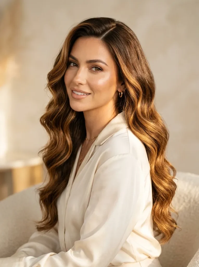 Golden Brunette Balayage