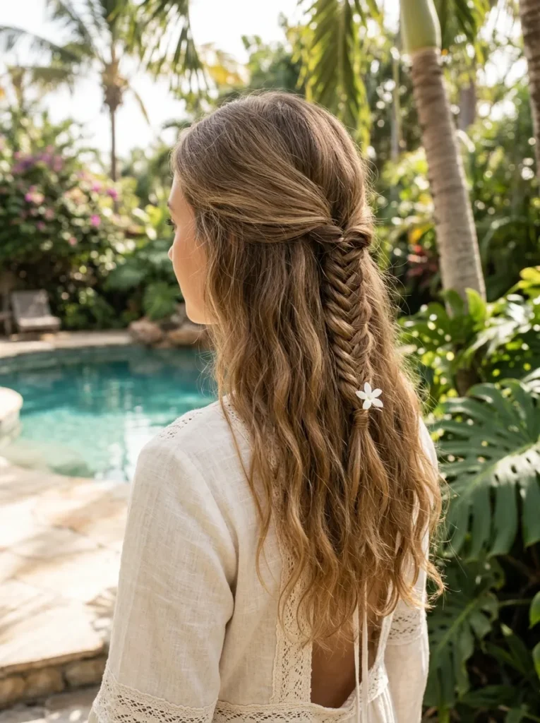 Half-Up Fishtail