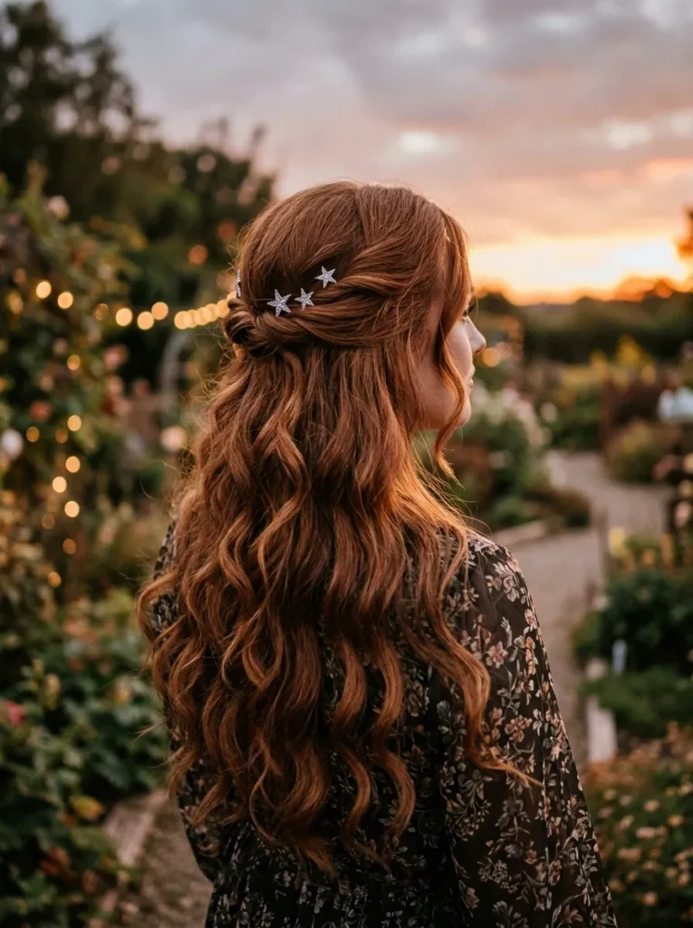 Half-Up Star Crown