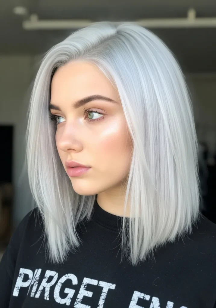 Icy Platinum Silver