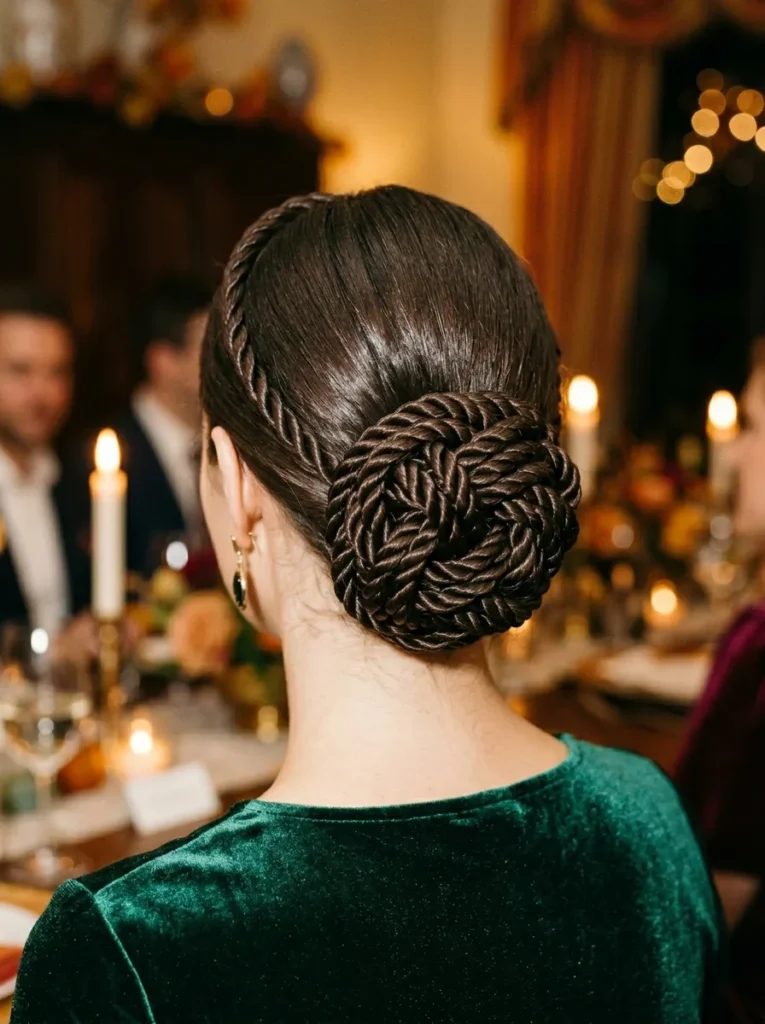 Knotted Rope Bun