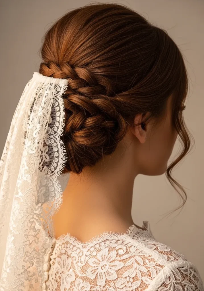 Lace-Inspired Updo