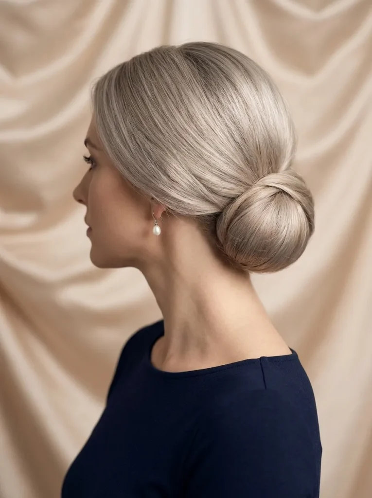 Low Chignon Knot