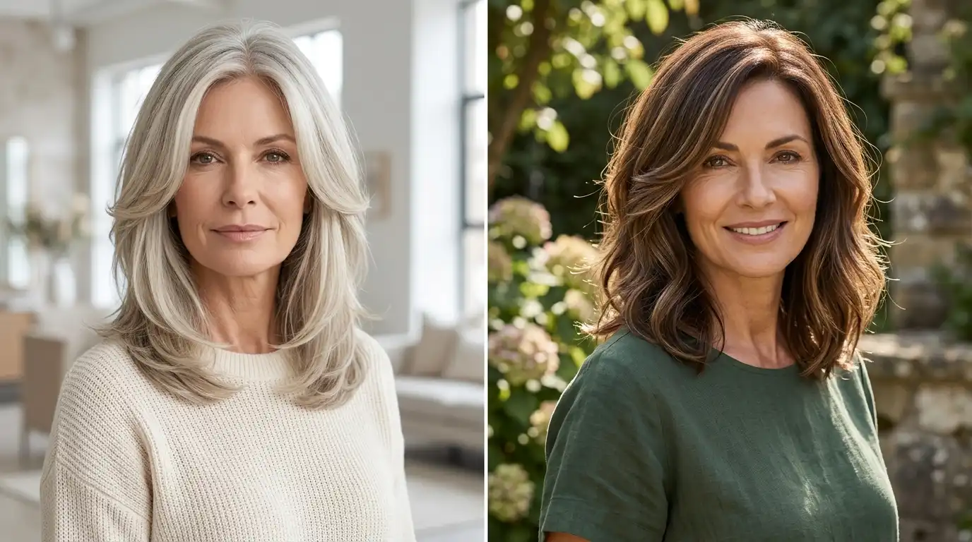 Medium Length Hairstyles for Women Over 50