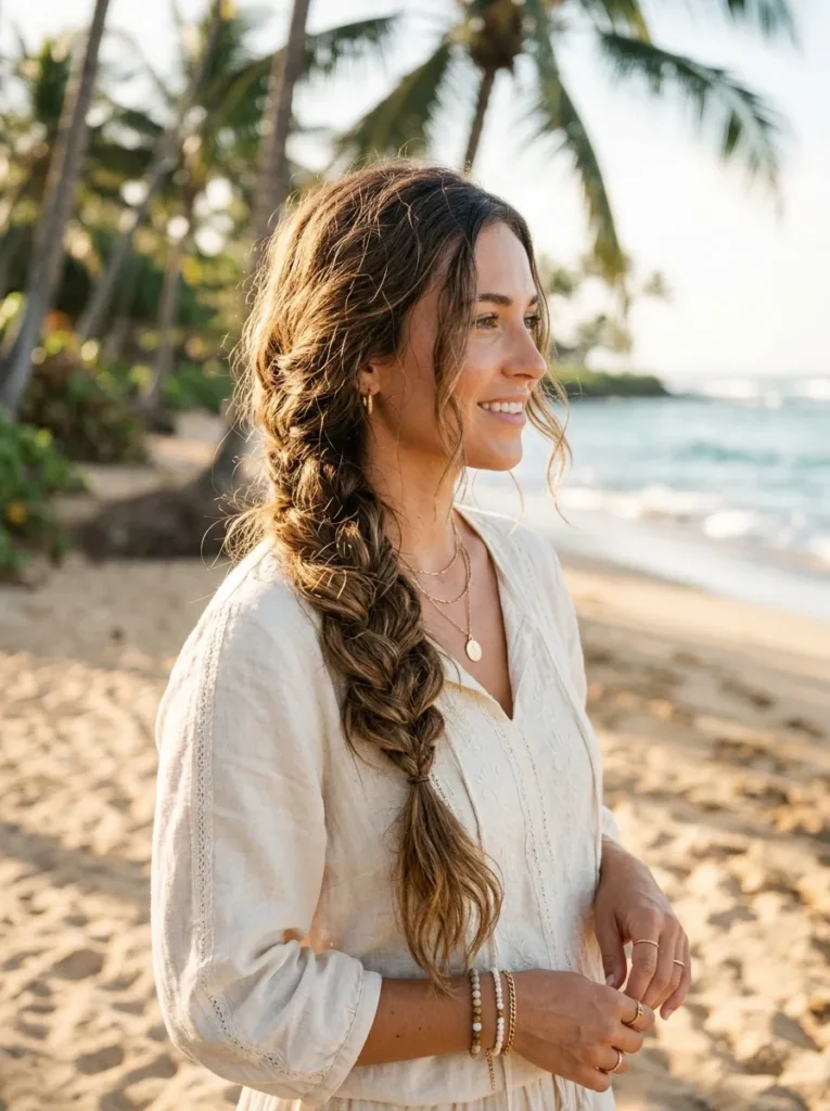 Messy Boho Braid