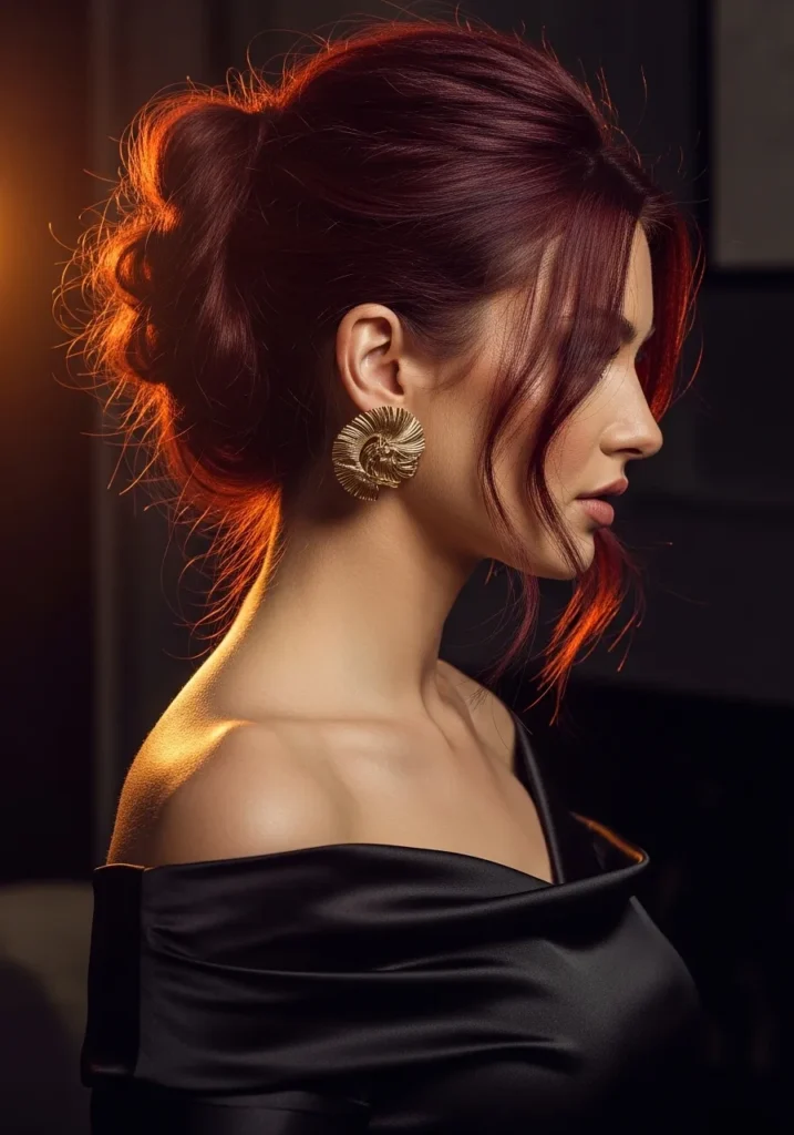 Messy French Twist