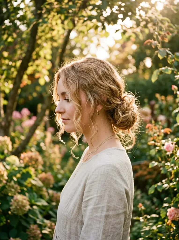 Messy Low Bun
