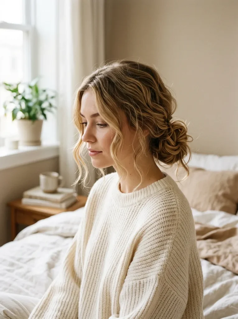 Messy Low Bun