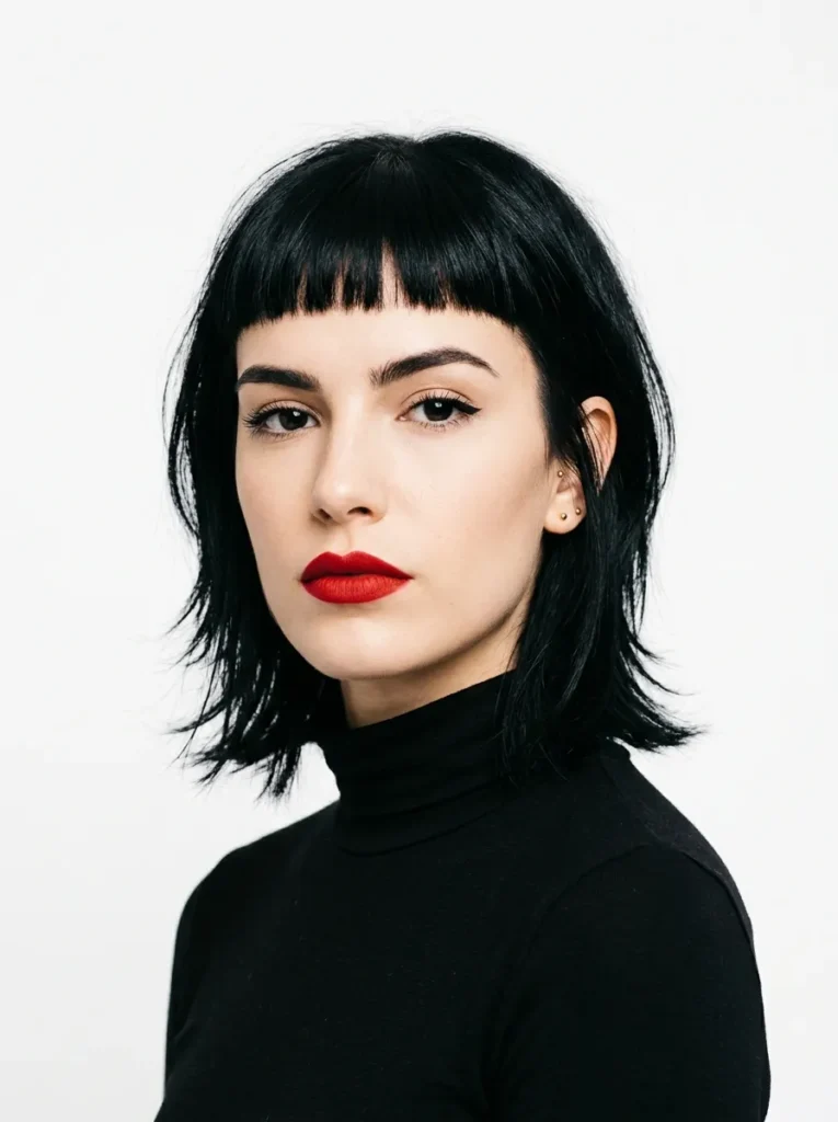 Micro Bangs Shag