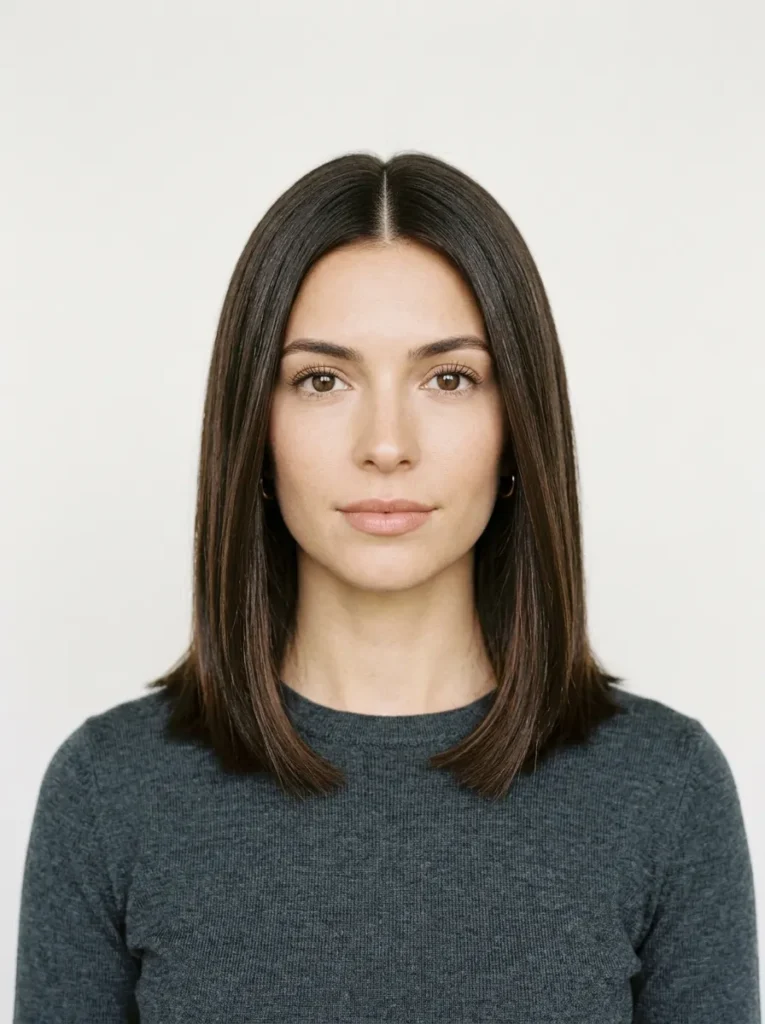 Middle Part Lob