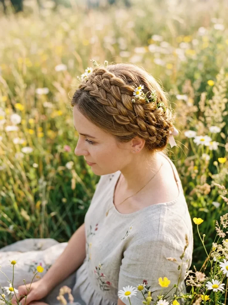 Milkmaid Braid Wrap