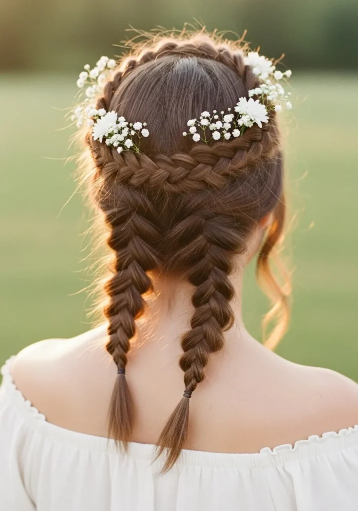 Milkmaid Braids