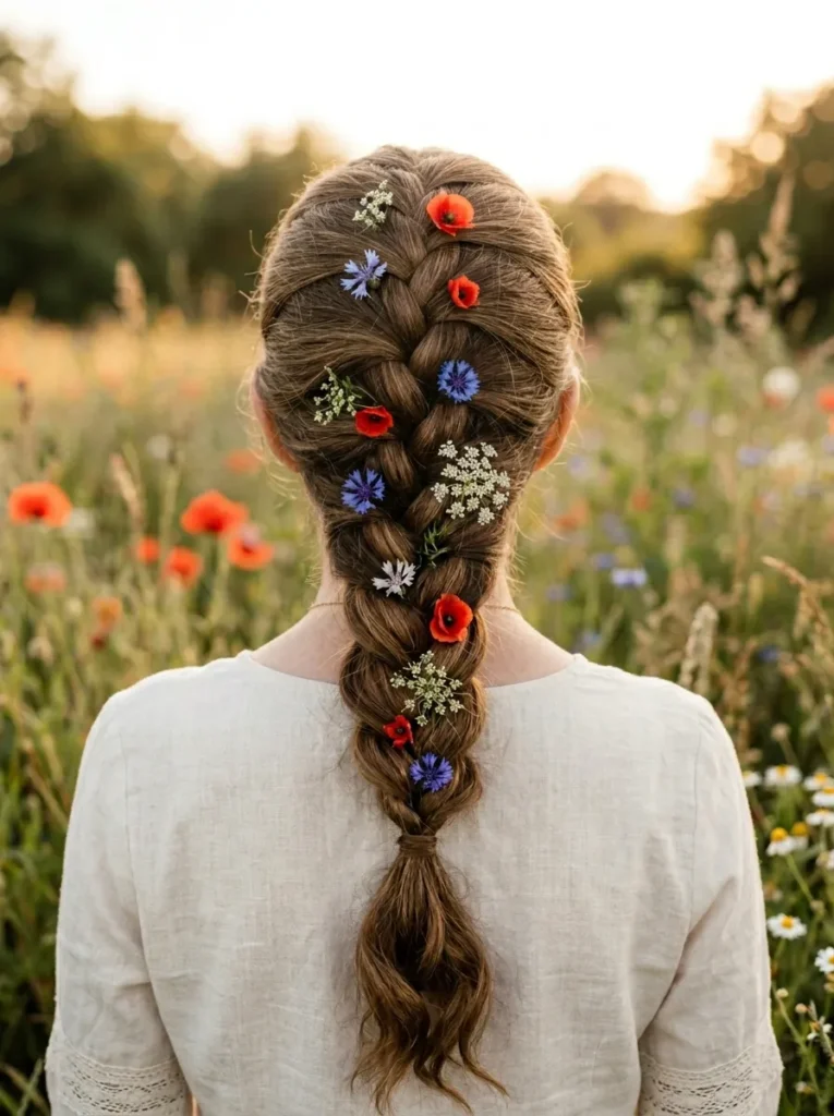 Patriotic French Braid