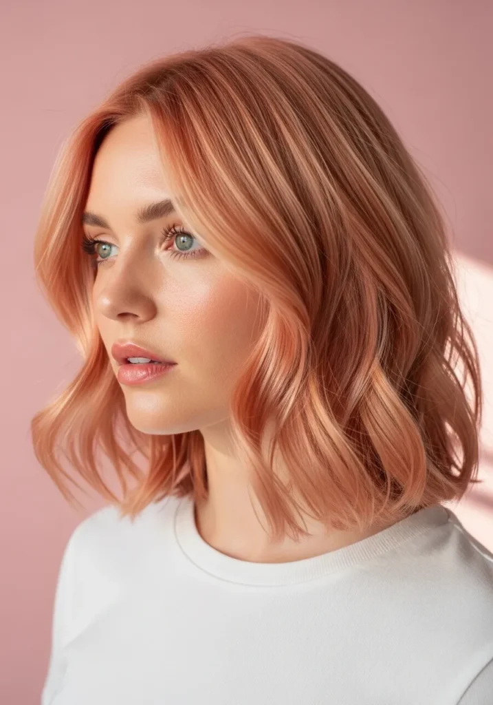 Peachy Copper Tones