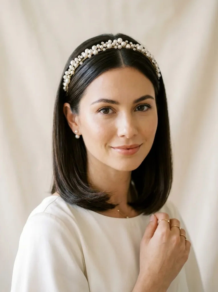 Pearl Embellished Headband