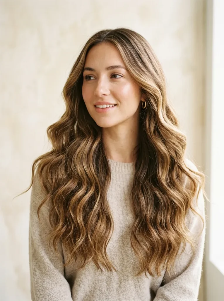 Peekaboo Brunette Balayage