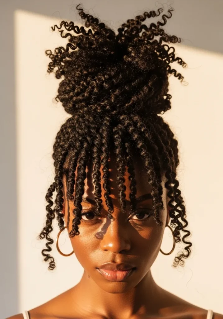 Pineapple Updo