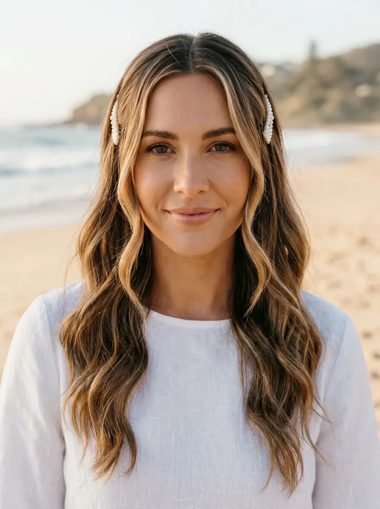 Pinned-Back Beach Waves