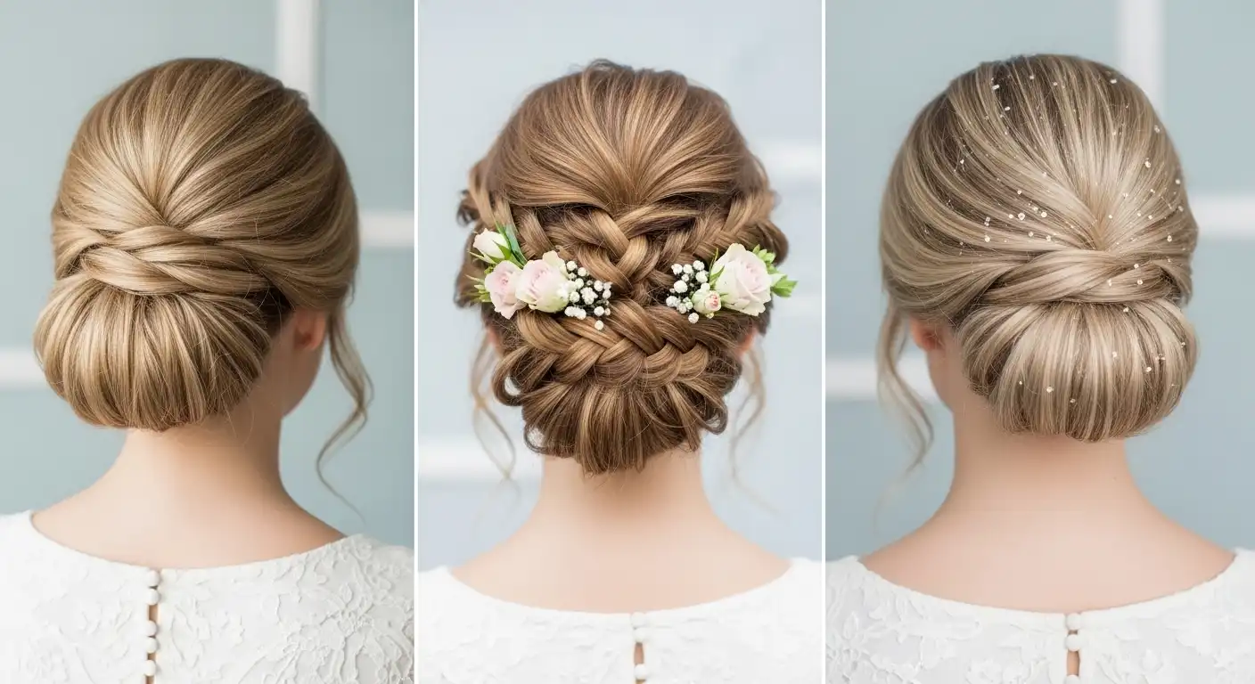 Romantic Bridal Updo Ideas