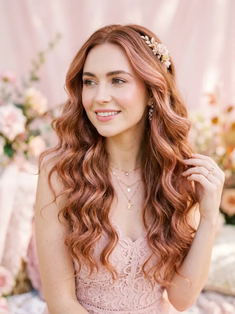 Rose Gold Auburn