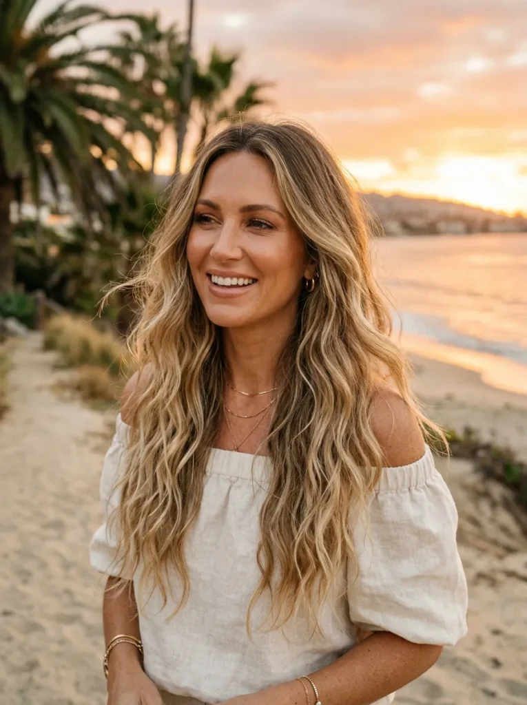 Sandy Blonde Balayage