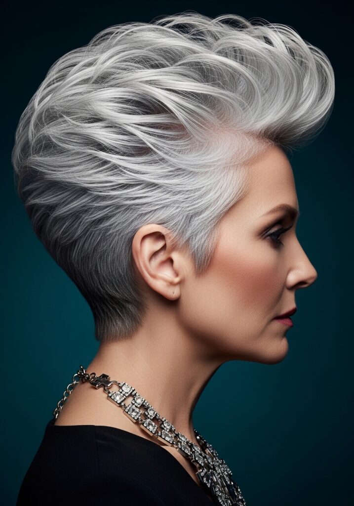 Sculpted Pixie with Volume