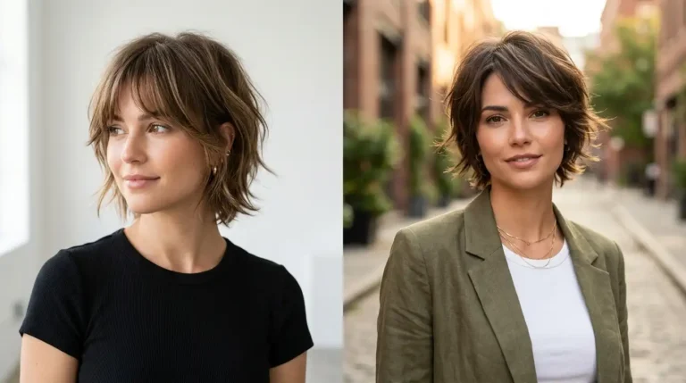 Short Shaggy Haircut Ideas