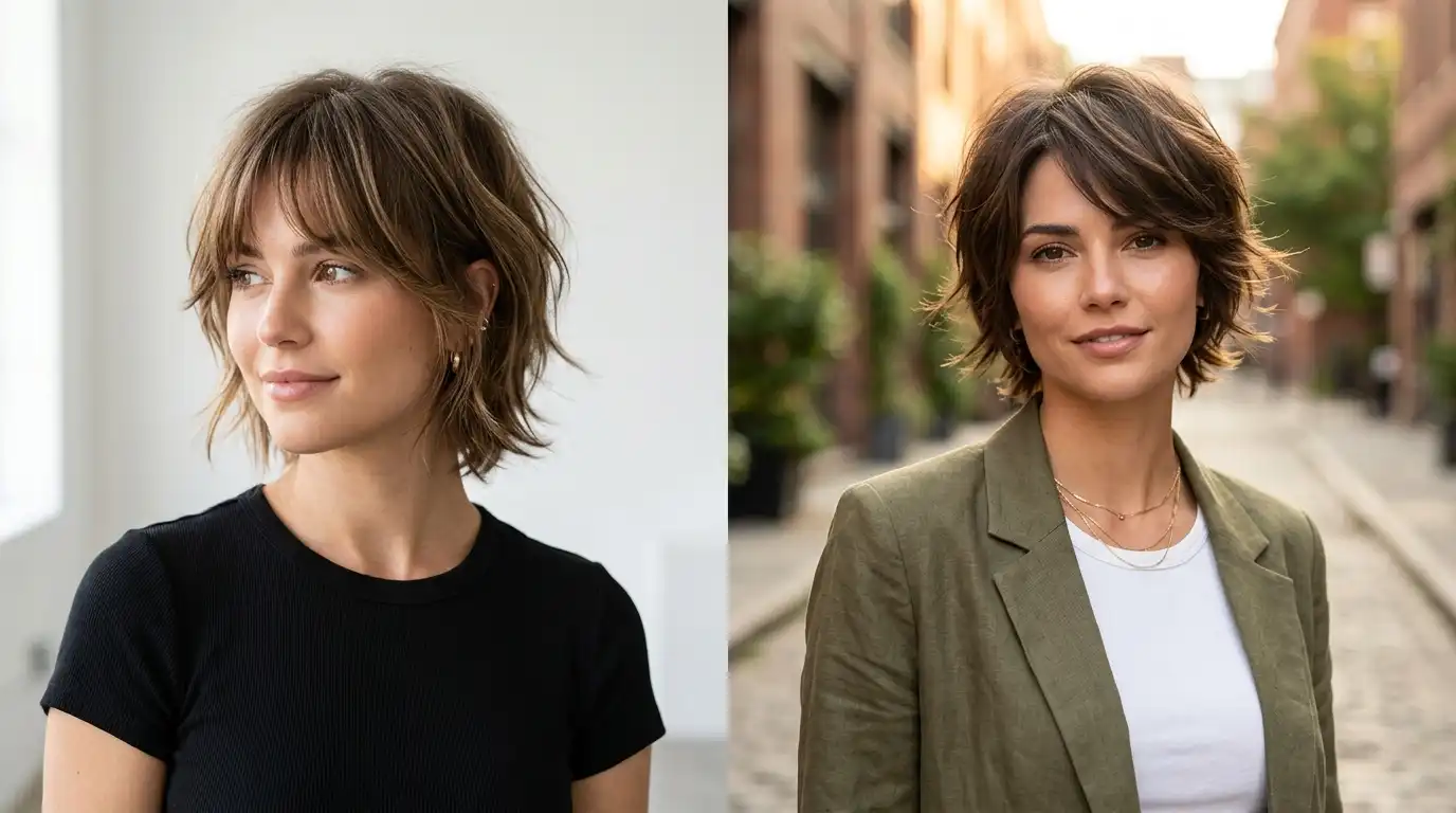 Short Shaggy Haircut Ideas