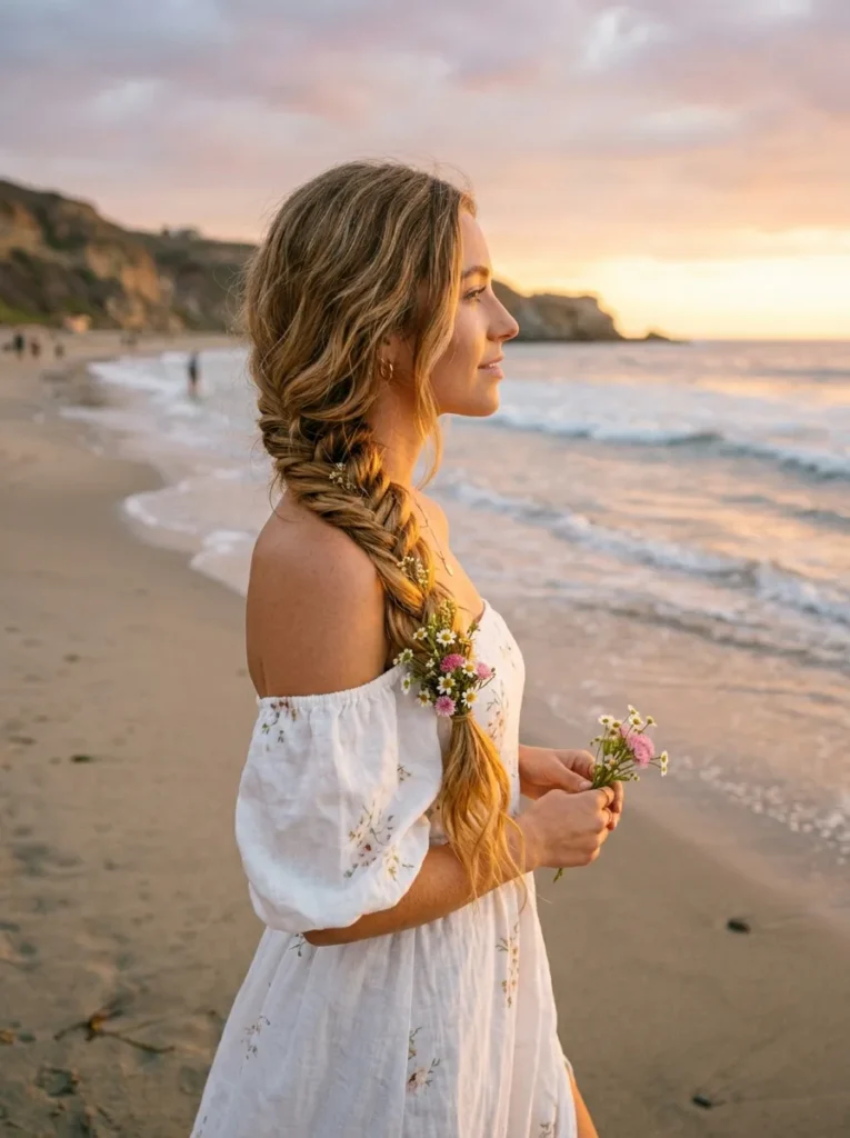 Side-Swept Beach Braid