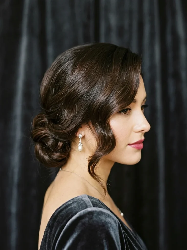 Side-Swept Low Knot