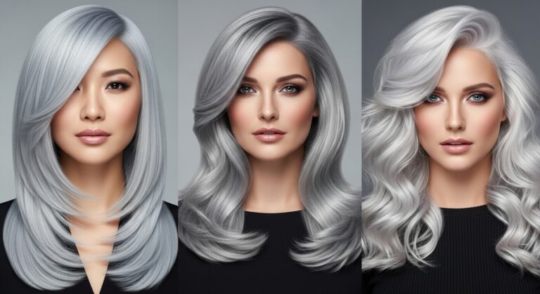 Silver Hair Color Ideas