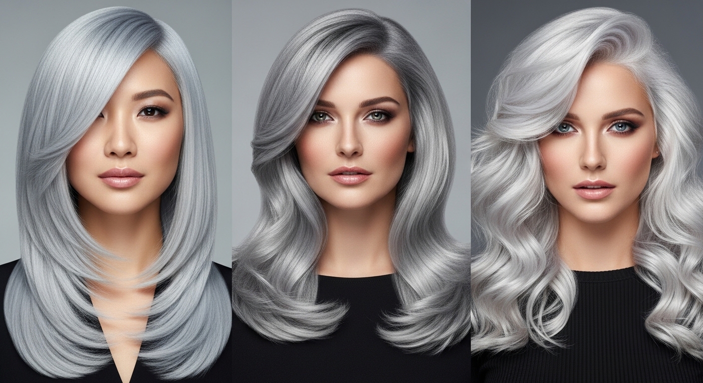 Silver Hair Color Ideas