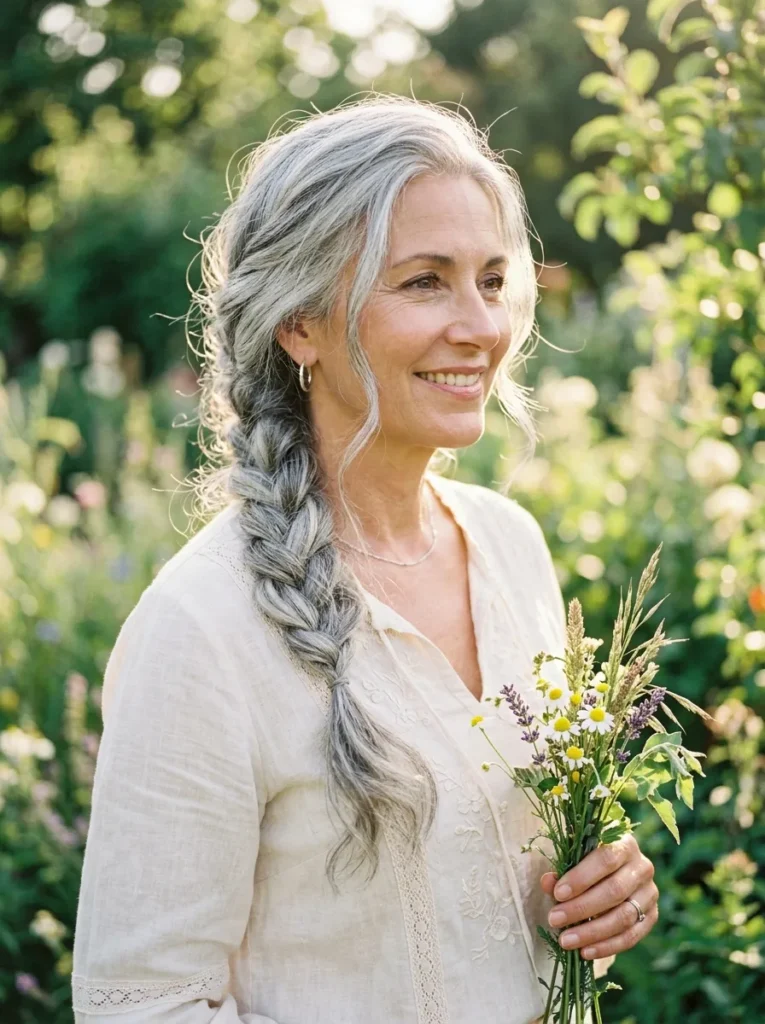 Silver Side Braid