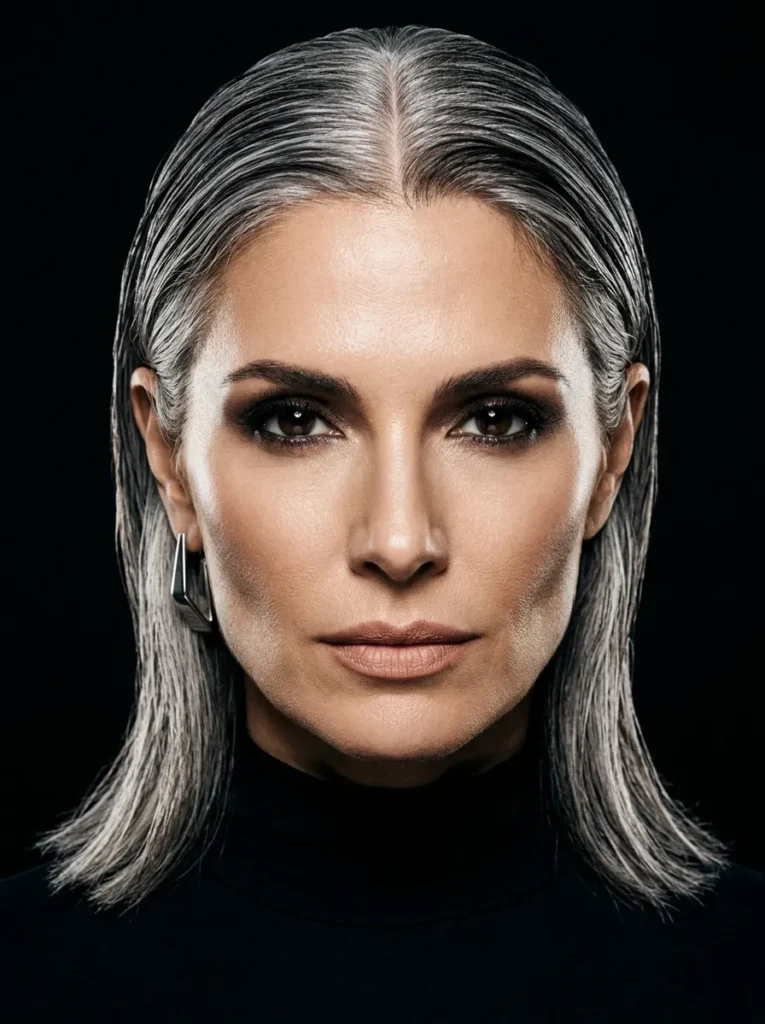 Slicked-Back Glam