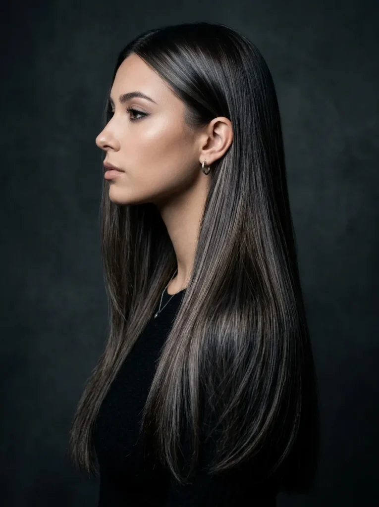 Smoky Brunette Balayage